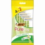 Bic Aparat Ras 3lame Pure Lady Green 6buc/set