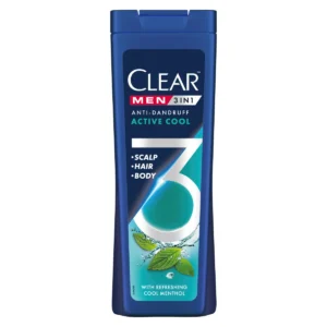Clear Sampon Par Men 3in1 Active Cool 360ml