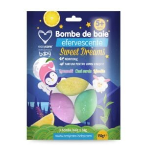 Easycare Baby Bombe De Baie Efervescente Sweet Dreams 3buc/set