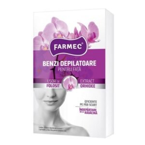 Farmec Benzi Depilatoare Fata Orhidee 20buc