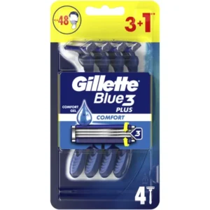 Gillette Aparat Ras Blue 3 Plus Comfort 4buc/set