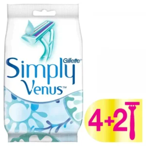Aparat de Ras, Gillette Venus 2, Simply, Aloe, 6 buc
