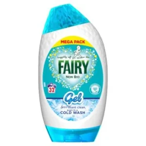 Detergent Lichid Gel, Fairy, Non Bio, Sensitive Skin, 32 Spalari, 1.056 L