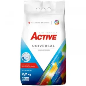 Detergent Pudra, Active Universal, 2.7 Kg, 36 Spalari