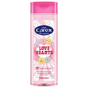 Gel de Dus, Cussons Carex, Bath & Shower, Love Hearts, 500 ml