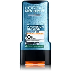 Gel de Dus, L'Oreal Men Expert, Magnesium Defence, 0% Alcohol, 300 ml