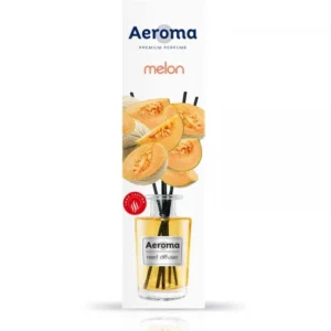 Odorizant de Camera cu Betisoare, Aeroma, Pepene Galben, 100 ml