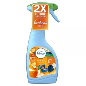Odorizant Textile si Camera, Lenor, Febreze, Citrus & White Verbena, Spray, 500 ml