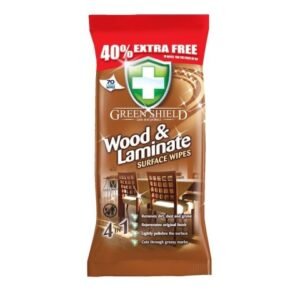 Servetele Umede Pentru Curatare Lemn si Suprafete Laminate, Green Shield, 70 buc