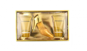 Set Cadou, Pentru Femei, The Golden Heel, Gel de Dus 100 ml, Apa de Parfum 50 ml, Lotiune de Corp 100 ml - Inspirat de Alien by Thierry Mugler