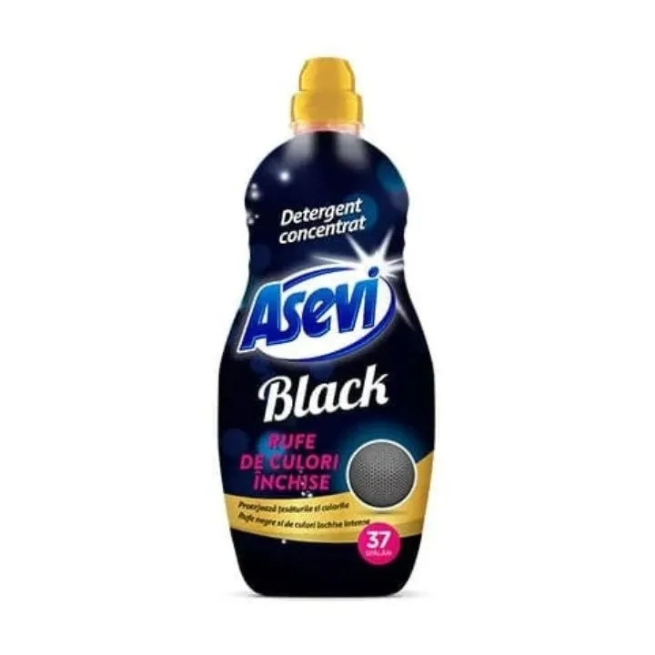 Detergent Lichid, Asevi Black, 37 Spalari, 1.5 L Detergent Lichid, Asevi Black, 37 Spalari, 1.5 L