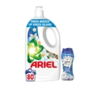 ARIEL DETERGENT LICHID 3.600L GREEK BREEZE 80SP + Perla Parfumate Fresh Breeze 195g