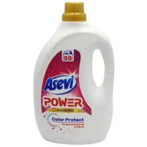 ASEVI DETERGENT LICHID 2.5L POWER COLOR PROTECT 50SPALARI