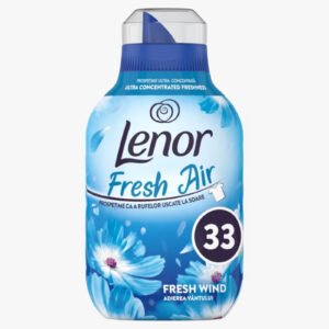 Balsam de Rufe, Lenor, Fresh Wind, 33 Spalari, 462 ml