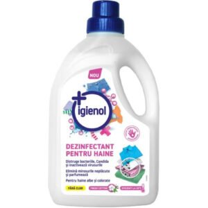 Detergent Lichid Dezinfectant Haine, Igienol, Fresh Linin, 1.5 L