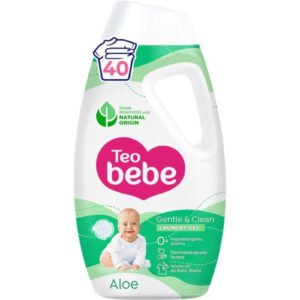 Detergent Lichid, Teo Bebe, Aloe, 1.8 L, 40 Spalari