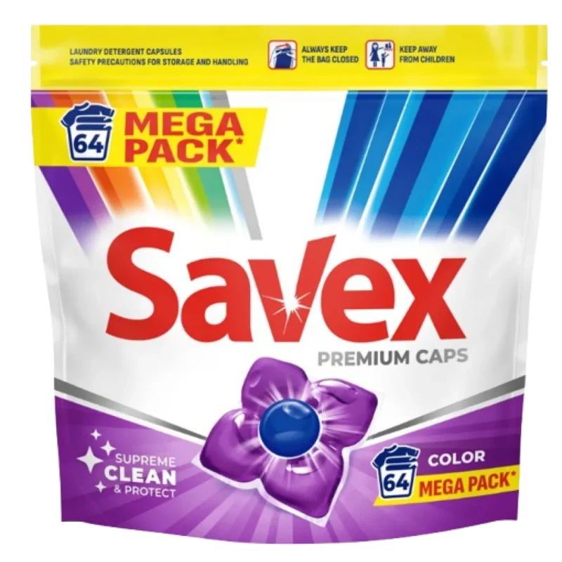 savex-detergent-capsule-color-64buc-411076 Savex Detergent Capsule Color 64buc