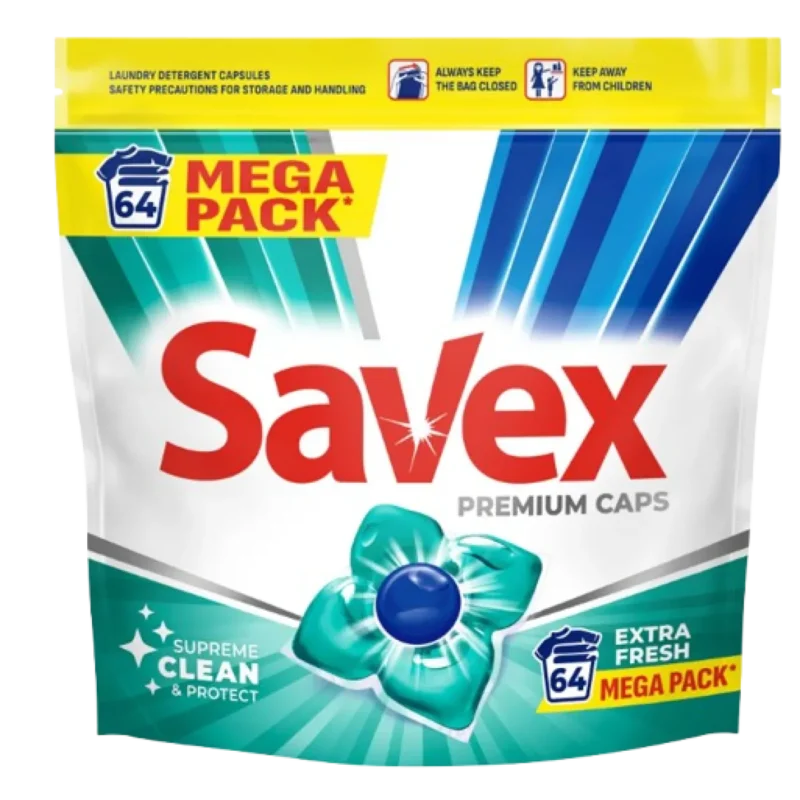 savex-detergent-capsule-extra-fresh-64buc-304277 Savex Detergent Capsule Extra Fresh 64buc