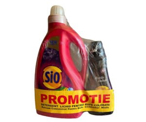 SIO DETERGEN RUFE LICHID  COLOR 2,7 L + SIO BALSAM RUFE MISTIC AMBER 750 ML