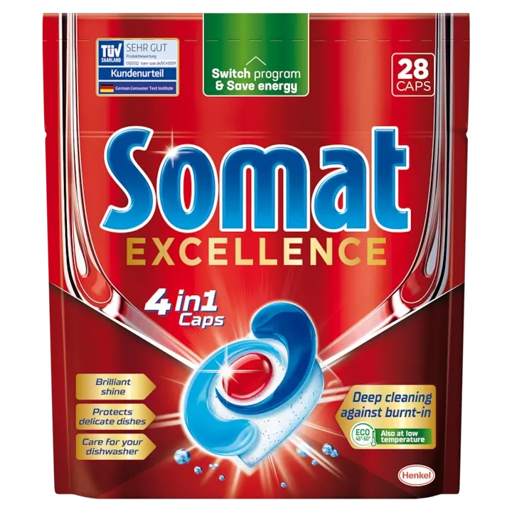 somat-excellence-detergent-vase-tablete-4in1-28-bucati-211405 Somat Excellence Detergent Vase Tablete 4in1 28 bucati