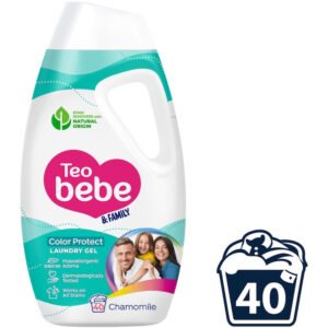 TEO BEBE DETERGENT LICHID 1.8L 40SPALARI CHAMOMILE (MUSETEL)