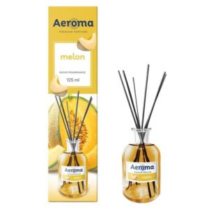 Odorizant de Camera cu Betisoare, Aeroma, Pepene Galben, 125 ml